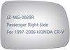 JZSUPER Side Mirror Glass for 1997-2006 HONDA CR-V, Passenger Right Side RH Replacement Rearview Convex Glass, Non Heated Including Adhesive