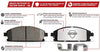 Power Stop Z37-931 Z37 Top Cop Severe-Duty/Fleet Brake Pad