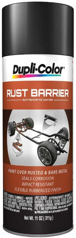 Dupli-Color ERBA10100 Barrier Rust Preventative Coating, Black, Gloss, 11 Ounce, 11. Fluid_Ounces