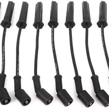 TUPARTS Pack of 8 Ignition Wire Sets Compatible with Cadillac Chevy GMC Hummer 1999-2007