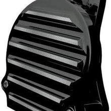Covingtons Billet Aluminum Horn - Finned - Gloss Black Powder Coated C1140-B