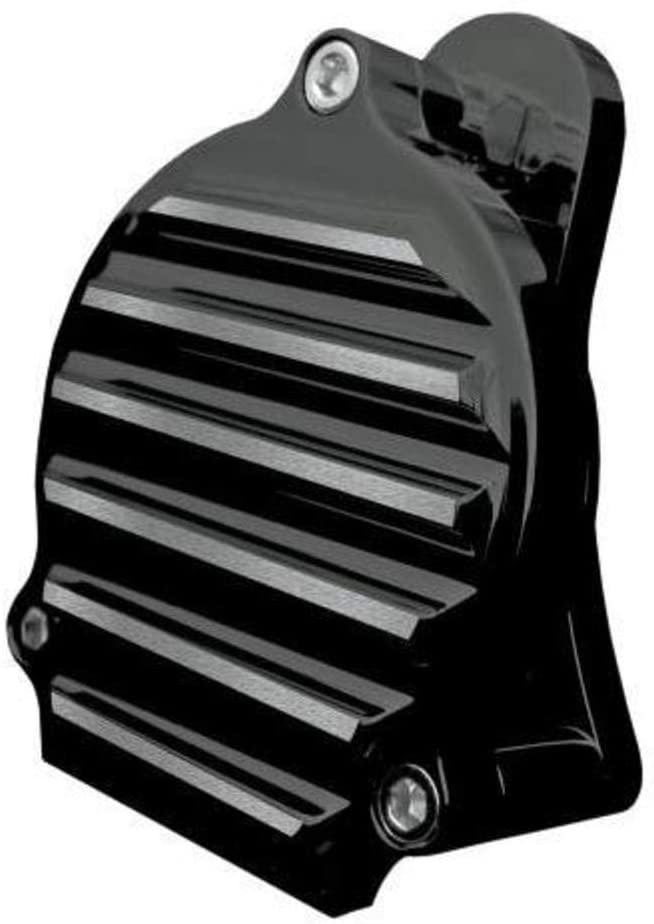 Covingtons Billet Aluminum Horn - Finned - Gloss Black Powder Coated C1140-B