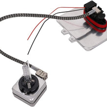 5DV 009 000-00 Xenon Hid Headlight Ballast Control Unit with Igniter and D1S Bulb for 2007-2014 Cadillac Escalade & 2006-2009 BMW E60 & 2008-2014 Chrysler Town Country