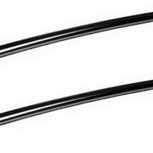 MaxMate Premium 2pc Black Aluminum Roof Rail Cross Bars Compatible with 06-10 Hummer H3