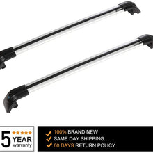 ECCPP Roof Rack Crossbars fit for Kia Sorento 2014-2019 Rooftop Luggage Canoe Kayak Carrier Rack - Fits Side Rails Models ONLY