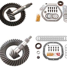 4.56 RING AND PINION GEARS & INSTALL KIT PACKAGE - DANA 44 REV FRONT / 8.8 REAR