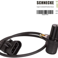 Schnecke 1PCS Crank shaft Crankshaft Position Sensor Compatible with DAEWOO 00-02 LEGANZA 00-02 NUBIRA ISUZU 2000 AMIGO 00-03 RODEO 01-03 RODEO SPORT SUZUKI 04-05 FORENZA 2005 RENO