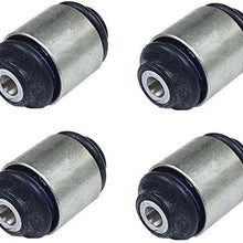 Set of 4 Rear Suspension Control Arm Bushings Genuine For BMW E32 E34 740i 750iL