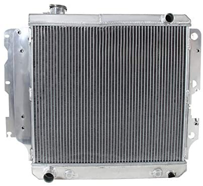 Spec-D Tuning 3 Core/Row Light Aluminum Performance Cooling Race Radiator for 1987-2006 Jeep Wrangler Tj/Yj