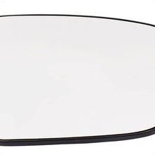 Replacement Passengers Side View Mirror Glass & Base Heated Compatible with 15-17 Murano 14-18 Rogue 17-18 Pathfinder 963654BA1A
