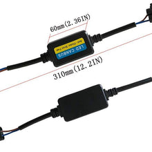 H11/H8/H9 Canbus Decoder Upgraded H11 Led Resistor Anti-Flicker Harness H11 Error Free Computer Warning Canceller H11 LED Headlight Bulb