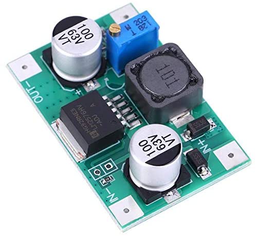 ZEFS--ESD Electronic Module DC-DC Input 5-60V to Output 1.25-26V Adjustable Step-Down Module Frequency Converter