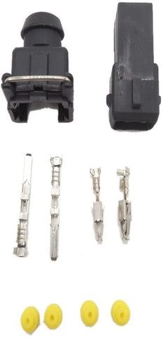 5 set EV1 Fuel Injector Plug nozzle Car Waterproof 2 Pin way Electrical Wire Connector Plug automobile Connectors for cars