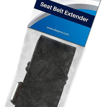 Seat Belt Extender Pros E4 Safe Certified Adjustable 9-26 Inch Seat Belt Extender 3-Pack (7/8 Inch Metal Tongue, Type A) Drive Safely and Buckle Again (Black)