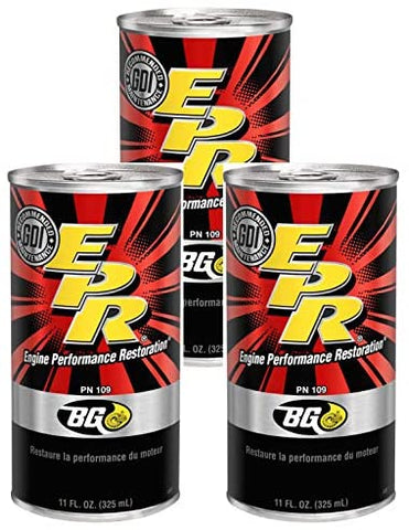 3 cans of BG EPR Engine Performance Restoration