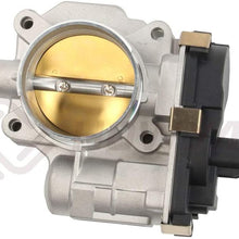 HOWYAA HYVE65 Electronic Throttle Body Assembly Fuel Injection for 08-11 Chevrolet Malibu GMC Pontiac Saturn 2.4L Replace# 12615516 12631186 217-3428