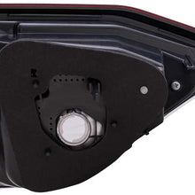 Replacement Driver and Passenger Set Tail Lights Red and Clear Lid Mounted Lens Compatible with 2020 Corolla Sedan Japan 2020 Corolla Hybrid