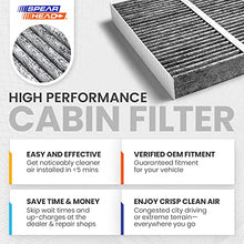 Spearhead Premium Breathe Easy Cabin Filter, Up to 25% Longer Life w/Activated Carbon (BE-161)