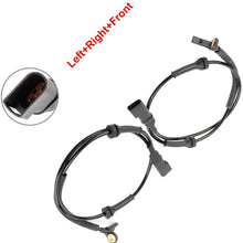 ANGLEWIDE 2 x ABS Wheel Speed Sensors Left+Right+Front Replacement for 2010-2013 Ford Transit Connect 2010 Ford Transit