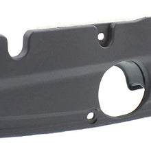 Radiator Support Cover Compatible with HONDA CR-V 2002-2006 Black