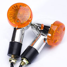 XYZCTEM 2 x 2" Chrome Front Rear Turn Signal,Fits For Most Motorcycle, Street Bike, Scooter, Cruiser,Chopper And More