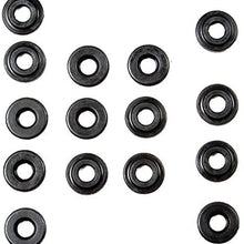 ECCPP for BMW Engine Valve Cover Gasket Set Grommets for E60 E85 X3 Z4 X5 330i 330xi 330Ci 325xi 325Ci E46 E39 E83 E53 325i 525i for BMW Valve Cover Gasket Kit 02-06