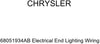 Genuine Chrysler 68051934AB Electrical End Lighting Wiring
