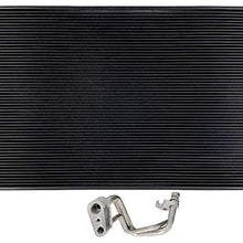 A/C Condenser - Compatible with 2013-2018 Nissan Altima 2.5L 4-Cylinder Automatic or Manual Transmission