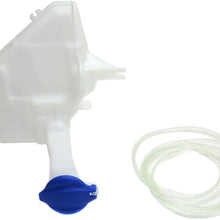 Windshield Washer Tank Assembly compatible with Hyundai Elantra 14-16 W/Pump and Cap Sedan