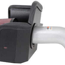 K&N Cold Air Intake Kit with Washable Air Filter: 2013-2018 Nissan Altima , 2,5L L4, Polished Metal Finish with Red Oiled Filter, 69-7064TS