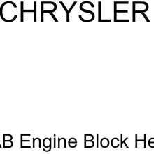 Genuine Chrysler 56045794AB Engine Block Heater Wiring
