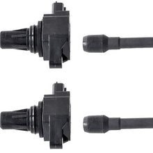 MAYASAF UF549 Ignition Coil for NISSAN 2007-12 Altima/08-13 Rogue/07-12 Sentra/09-13 Cube/07-12 Versa/13-14 NV200, for INFINITI 2009-13 FX50/11-13 M56, C1696 5C1753