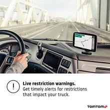 TomTom Truck GPS GO Expert, 7 Inch HD Screen, with Custom Truck Routing and POIs, Traffic Congestion Thanks to TomTom Traffic, World Maps, Live Restriction warnings, Quick Updates via WiFi