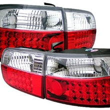 Spyder Honda Civic 92-95 2/4DR LED Tail Lights - Black
