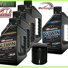 RPM Complete Engine Oil Change Kit V-Twin Synthetic Blend HD Sportster, 5 Quart 170B