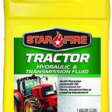 Star Fire Premium Lubricants Universal Tractor Hydraulic & Transmission Fluid, 1 Gallon (3 Pack)