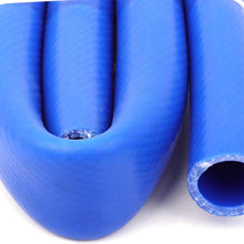 AUTOMUTO Radiator Hose Kit Fit for 3 ft 1 ID FlexFab 5526 Blue Silicone Heater Hose 25mm 350F Radiator Coolant 1.00