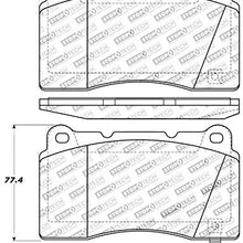 StopTech 309.10010 Sport Brake Pads with Shims