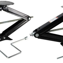 Quick Products QP-RVJ-S30-2PK RV Stabilizing and Leveling Scissor Jack, 5,000 lbs. Max, 30" - 2-Pack