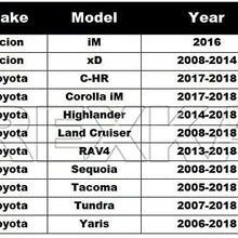 Rexka Door Garnish Moulding Retainer Clip for Toyota 67771-58010 Tundra Tacoma Sequoia RAV4 Land Cruiser Highlander C-HR Yaris Scion xD (Pack of 30)