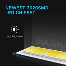 OXILAM 3157 LED Bulbs Reverse Lights 2800 Lumens 6000K Xenon White 3156 3056 3057 4057 4157 LED Bulbs for Used for Backup light, Tail light, Brake light (Pack of 2)