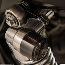 Unlimited Rider 2PCS Black Steel Motorcycle Indicator Rear Turn Signal Relocation Bracket Light Lamp Holder Shock Brackets for Harley Racer Bobber Chopper Old School Cafe Racer