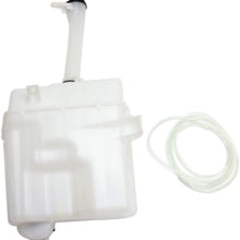 Windshield Washer Tank Assembly Compatible with Toyota Corolla 14-17 W/Pump Inlet Cap and Sensor