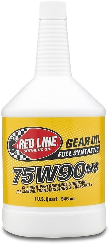 Red Line 75W90NS Gear Oil- Pack of 4 Quarts
