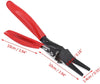 Aramox Vacuum Line Plier, Car Auto Fuel Vacuum Line Tube Heater Hose Pipe Removal Separator Plier Tool