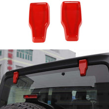 YiXunTen for 2018+ Jeep Wrangler JL Red ABS Car Interior Dashboard Air Conditioner Air Outlet Vent Ring Cover Frame Decor Sticker Decal Trim
