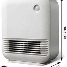 Zyyqt Small Desktop Heater, Home Energy Saving Body Induction Small Solar Heater Hot Fan Heater 5-30 Degrees Temperature Selection