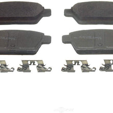 AutoDN REAR 4PCS Ceramic Disc Brake Pad Set For FORD FUSION LINCOLN MKZ ZEPHYR