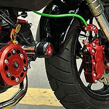 DragonPad Motorcycles for Replaceable Line Clamp Pipe Clamp Tubing Bracket Modification Parts Orange