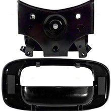 2-Piece Set Tailgate Liftgate Handle with Trim Bezel Replacement for GMC Chevrolet Pickup Truck 15997911 15228539